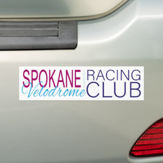 Spokane Velodrome Racing Club Bumpersticker