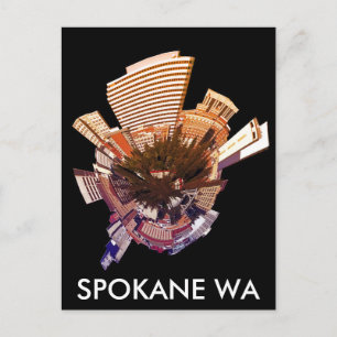 spokane WA Briefkaart