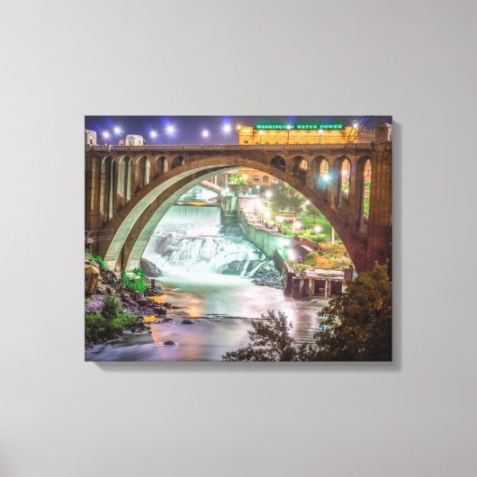 Spokane Wa Canvas Afdruk (Voorkant)