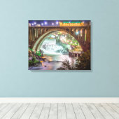 Spokane Wa Canvas Afdruk (Insitu (Houten vloer))