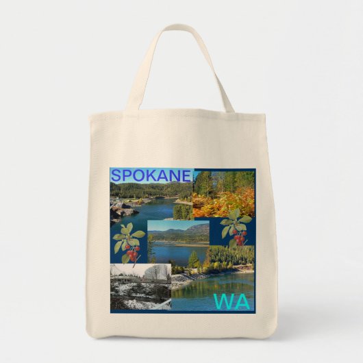SPOKANE WA TOTE BAG (Voorkant)