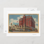 Spokane, WA - Uitzicht Davenport Hotel #2 Briefkaart (Voorkant / Achterkant)