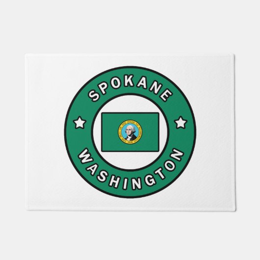 Spokane Washington Deurmat (Voorkant)