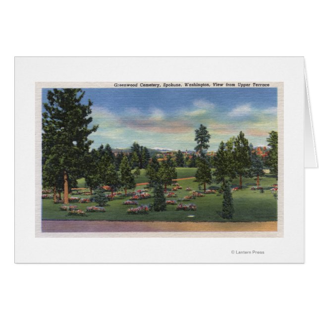 Spokane, Washington - Upper Terrace (Voorkant Horizontaal)