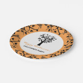 Spokbos, Halloween Papieren Bordje (Gekanteld)