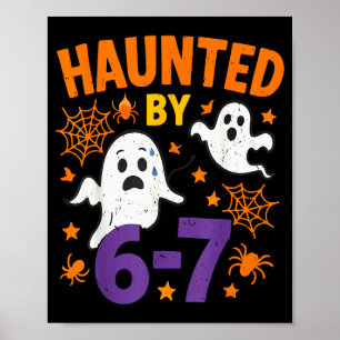 Spoken 67 Geest Wiskunde Leraar Halloween Kostuum  Poster