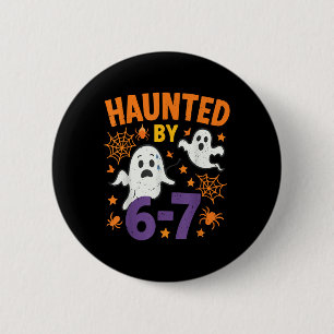 Spoken 67 Geest Wiskunde Leraar Halloween Kostuum Ronde Button 5,7 Cm