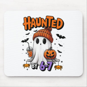 Spoken 67 Meme Six Seven 6-7 Grappige Internetgrap Muismat