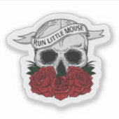 spoken adeline, jacht adeline, zade weiden sticker (Voorkant)