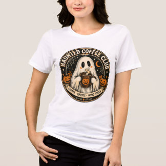 Spoken Coffee Club Schattig Spook Tri-Blend Shirt