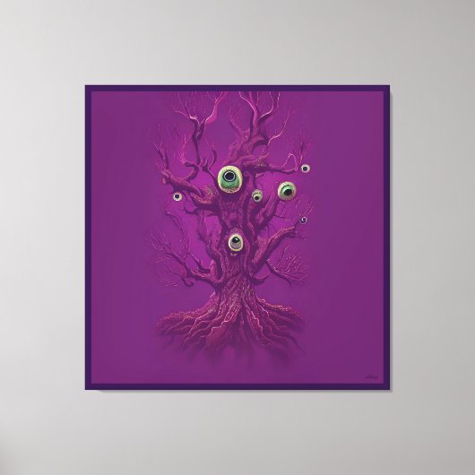Spoken Droom Boom Canvas Afdruk (Voorkant)