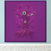 Spoken Droom Boom Canvas Afdruk (Insitu (Houten vloer))
