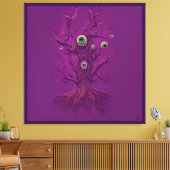 Spoken Droom Boom Canvas Afdruk (Insitu (Woonkamer))