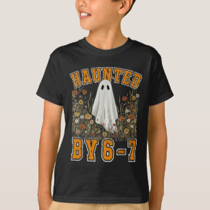 Spoken Six Seven 6 7 Meme 67 Skelet Hand Hallow T-shirt