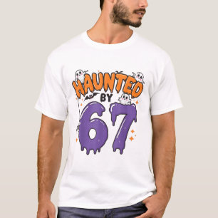 Spokende 67 Meme Zes Zeven 6-7 Grappige Internetgr T-shirt