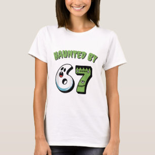 Spokende 67 Meme Zes Zeven 6-7 Grappige Internetgr T-shirt