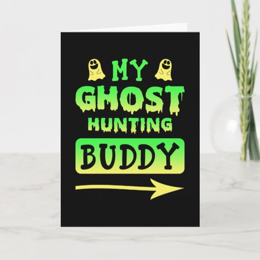 Spokende Jachtmaatje Kaart (Voorkant)