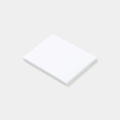 Spokende Wit Effen Kleur Post-it® Notes (Schuin)