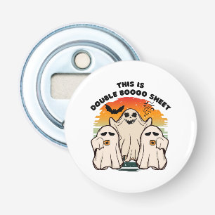 Spokengestuum Halloween Funny Boo Button Flesopener