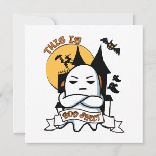 Spokengestuum voor Halloween Grappig Boe