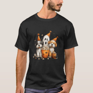Spokenhond Popcornfeest T-shirt