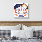 Spokenhuis Canvas Afdruk (Insitu (Slaapkamer))