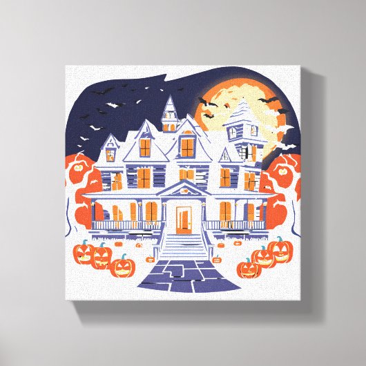 Spokenhuis Canvas Afdruk (Voorkant)