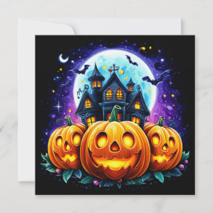 Spokenhuis en Jack O Lanterns Kaart