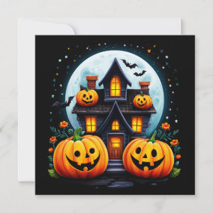 Spokenhuis en Jack O Lanterns Kaart