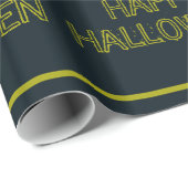 Spokenhuis, Gelukkig Halloween Cadeaupapier (Rol Hoek)