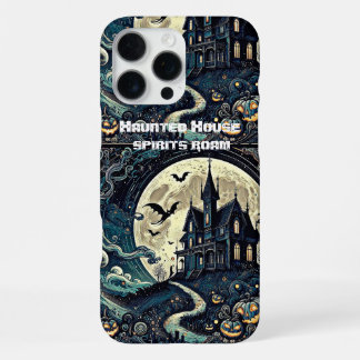 Spokenhuis Griezelige Sfeer Geesten Dwalen Vintage iPhone 16 Pro Max Hoesje