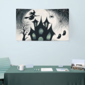 Spokenhuis Halloween Spandoek (Beurs)