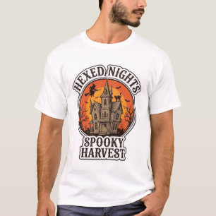 Spokenhuis Halloween T-shirt Vintage Gravure De