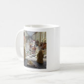 Spokenhuis Lewis Chess Coffee Mug 4 (Toren) Koffiemok (Voorkant links)