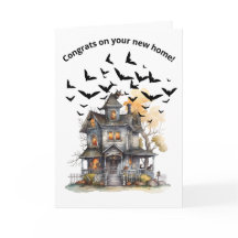 Spokenhuis Nieuwe Thuis Kaart Gefeliciteerd Grappi