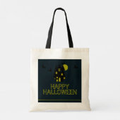 Spokenhuis, Prettig Halloween Tote Bag (Achterkant)
