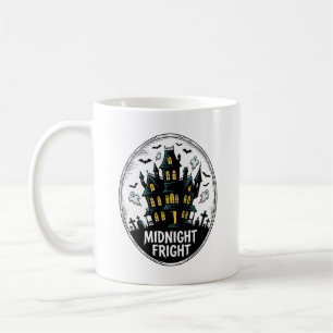 Spokenhuis T-shirt Griezelnacht Halloween Vector_1 Koffiemok