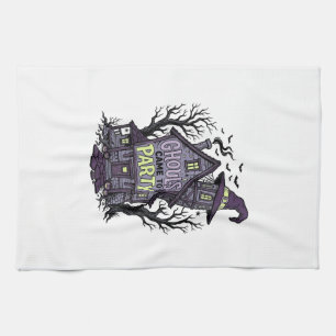 Spokenhuis T-shirt Leuke Griezelfeest Halloween De Theedoek