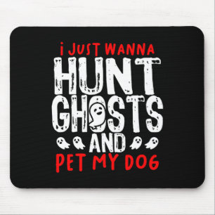 Spokenjager Paranormal Jacht Onderzoeker Hond L Muismat