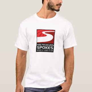 Spokes Logo White T-Shirt: Heren T-shirt