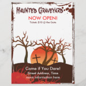 Spokgraveyard Flyer (Voorkant)