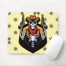 Spokige cowboy met geweren Rustieke kunst