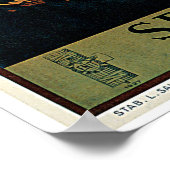 Spoleto Italy  Italiaans reizen Poster (Hoek)