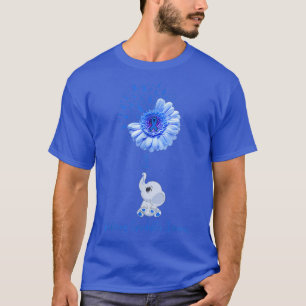 Spondylitis Ankylopoetica Bewustheid Faith Elephan T-shirt
