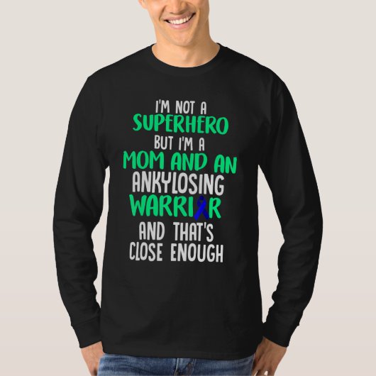 Spondylitis ankylopoetica Survivor Hero Bechterew T-shirt (Voorkant)