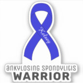 Spondylitis ankylopoetica Vinyl Sticker (Voorkant)