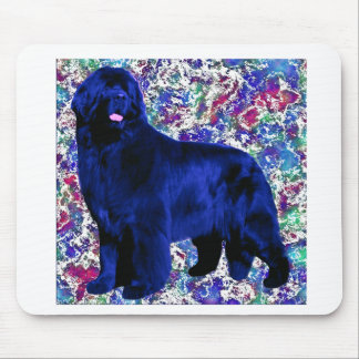 Sponged Blue Newf Mousepad Muismat