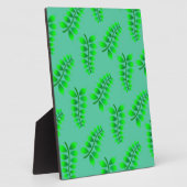 Sponged Foliage Pattern Fotoplaat (Zijkant)