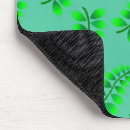 Sponged Foliage Pattern Muismat (Hoek)