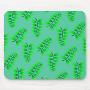 Sponged Foliage Pattern Muismat